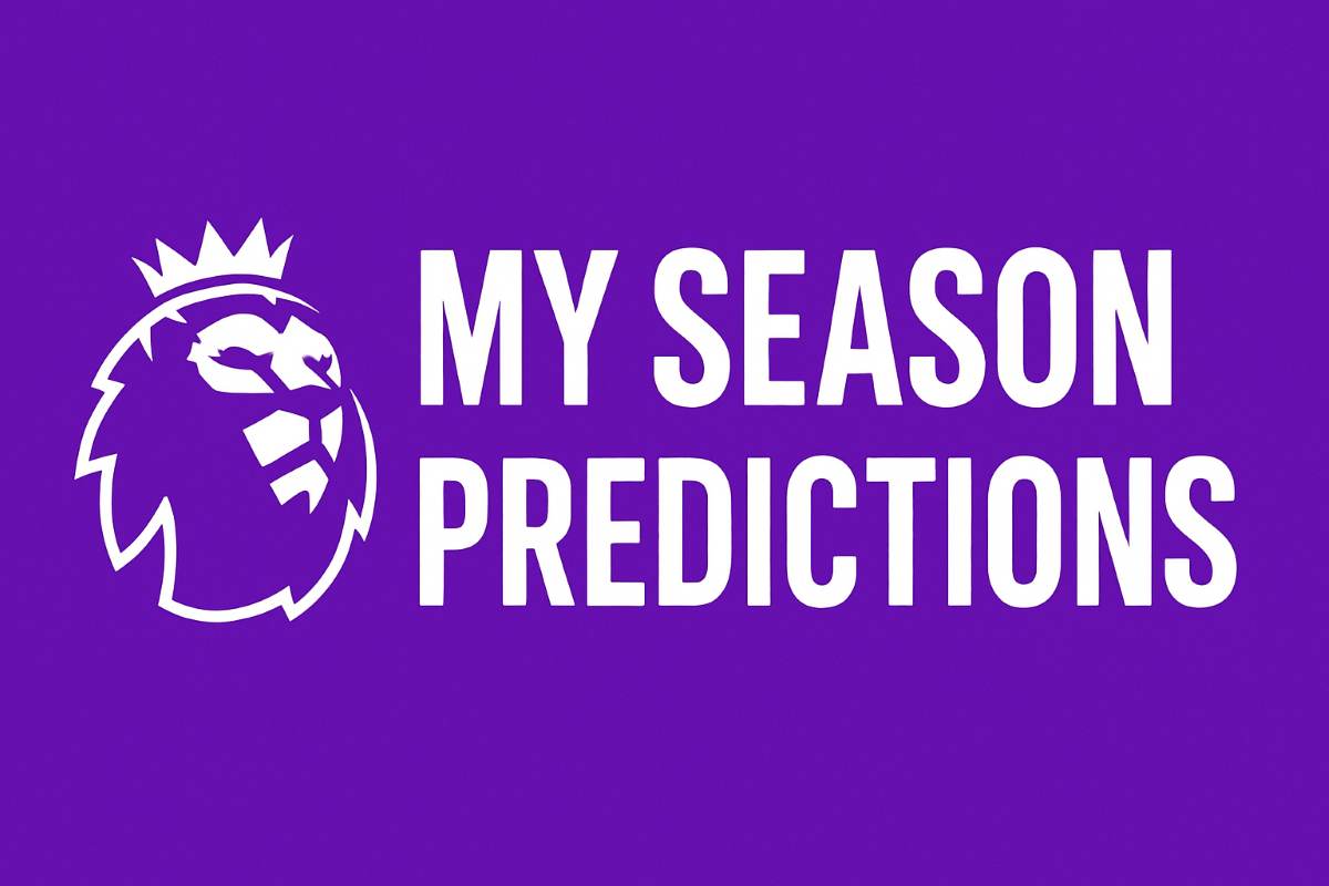 2025/26 Premier League Season Predictions