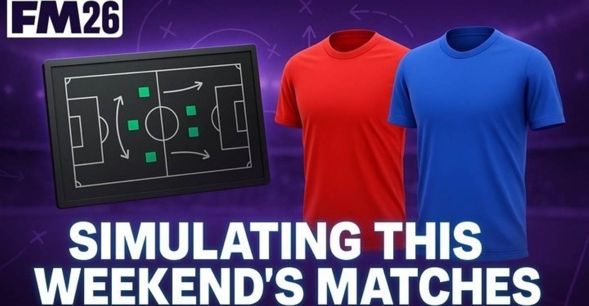 Simulating This Weekend’s Results Across England’s Football Leagues on FM 24