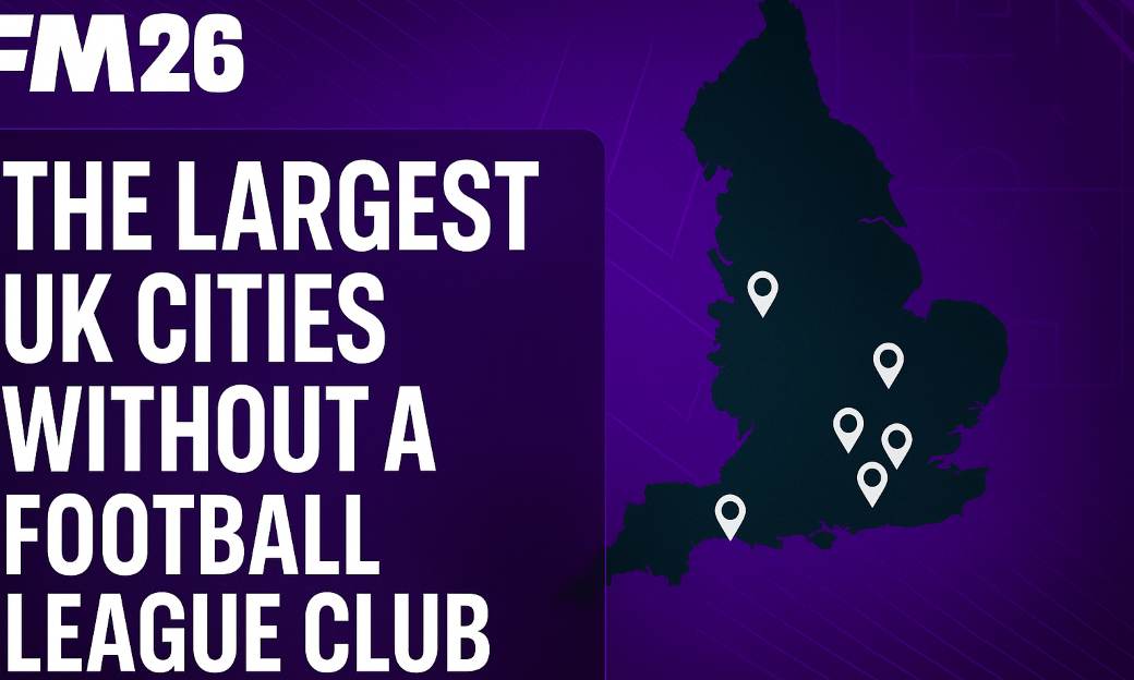 The Largest UK Cities Without a Football Club