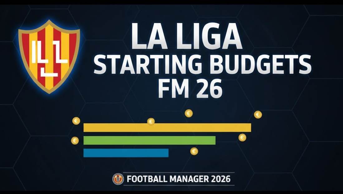 La Liga Starting Budgets In Football Manager 26