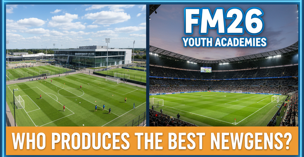 FM26 Best Youth Academies: Who Really Produces the Best Newgens?