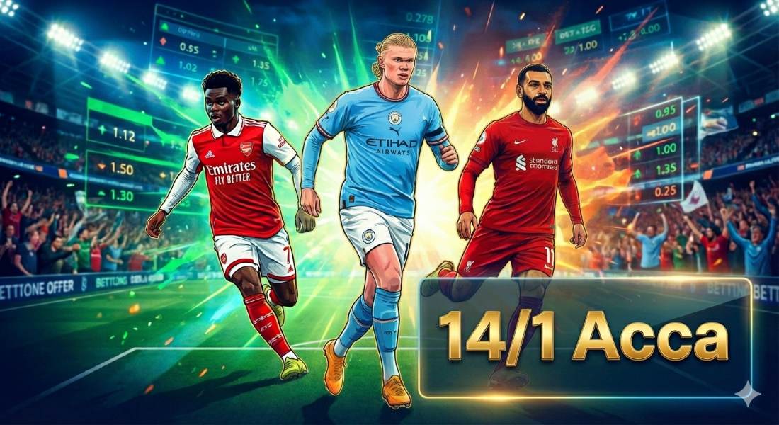 Premier League Accumulator: Gameweek 12 High Odds Value Acca (November 23rd-24th)