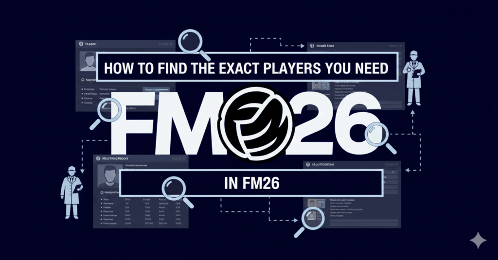 How to Find the EXACT Players you need in FM26