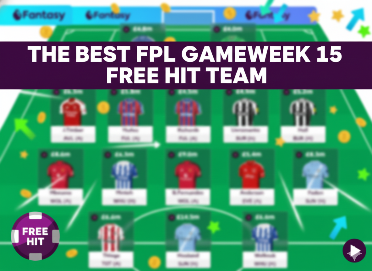 The Best FPL Gameweek 15 Free Hit Team