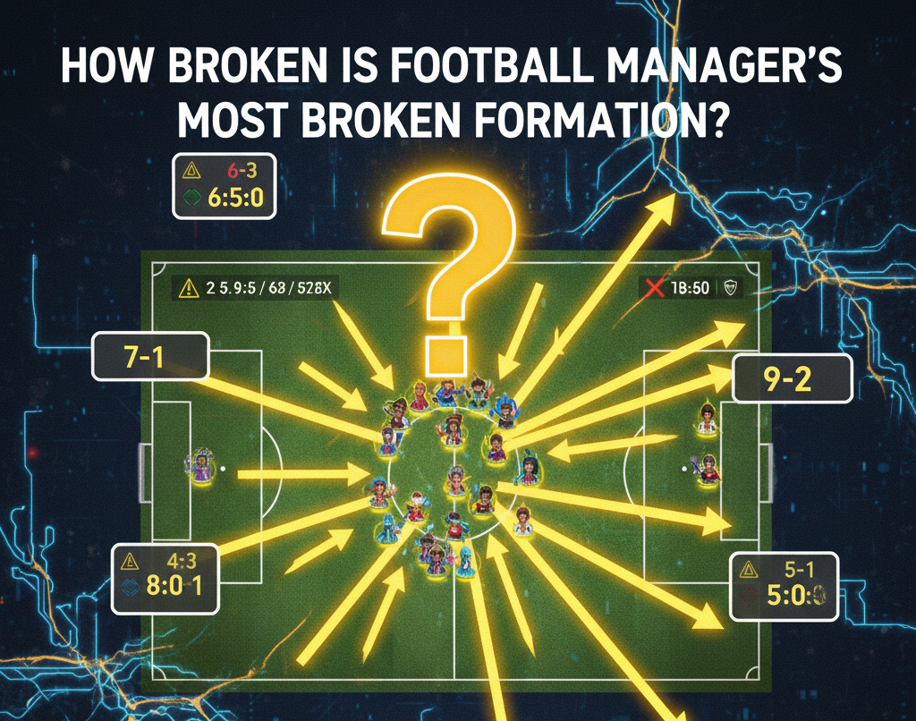 How Broken is Football Manager’s Most Broken Formation?