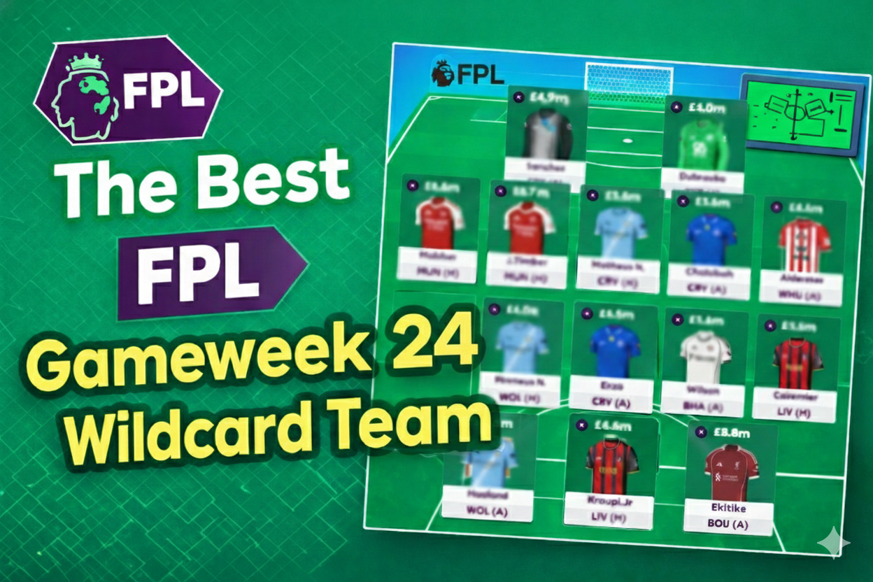 The Best FPL Gameweek 24 Wildcard Team