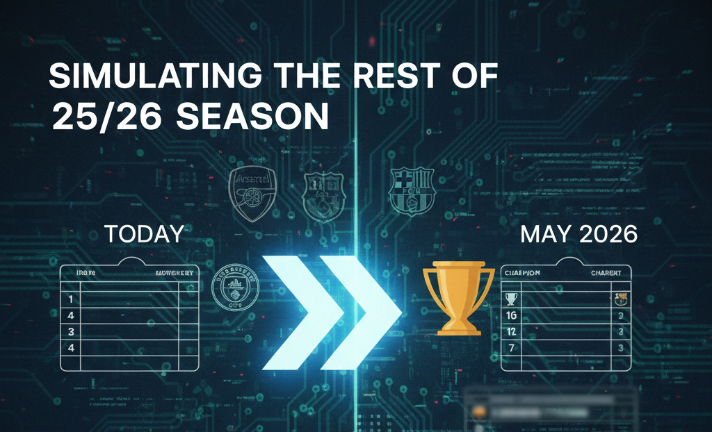 Simulating the Rest of the 25/26 Season