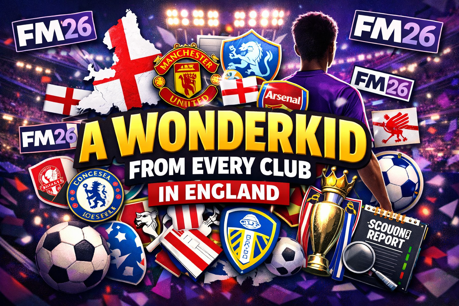 A Wonderkid from Every Club in England