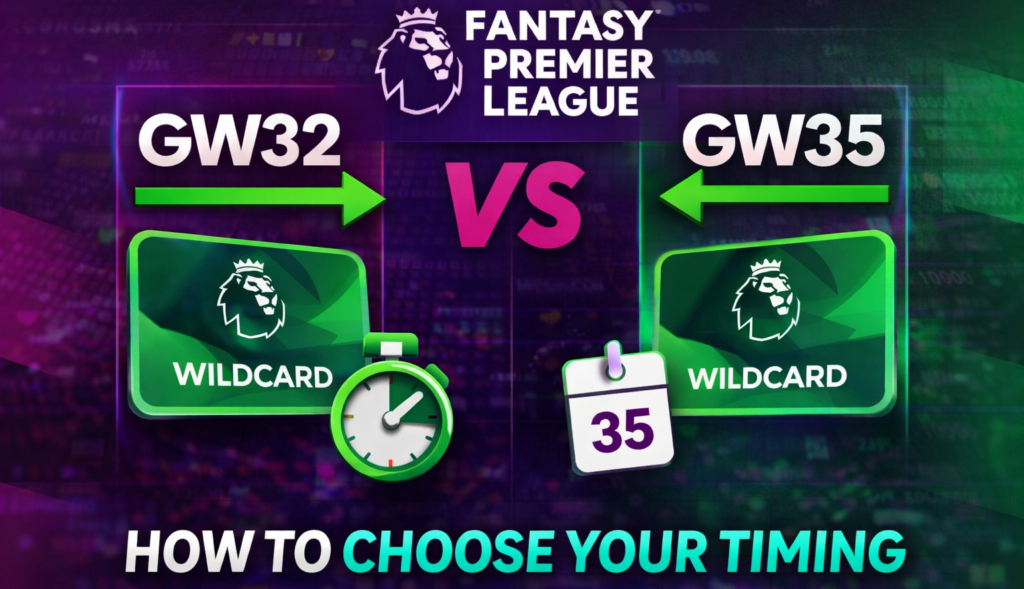 GW32 vs GW35 Wildcard: What's Best for Your Team?