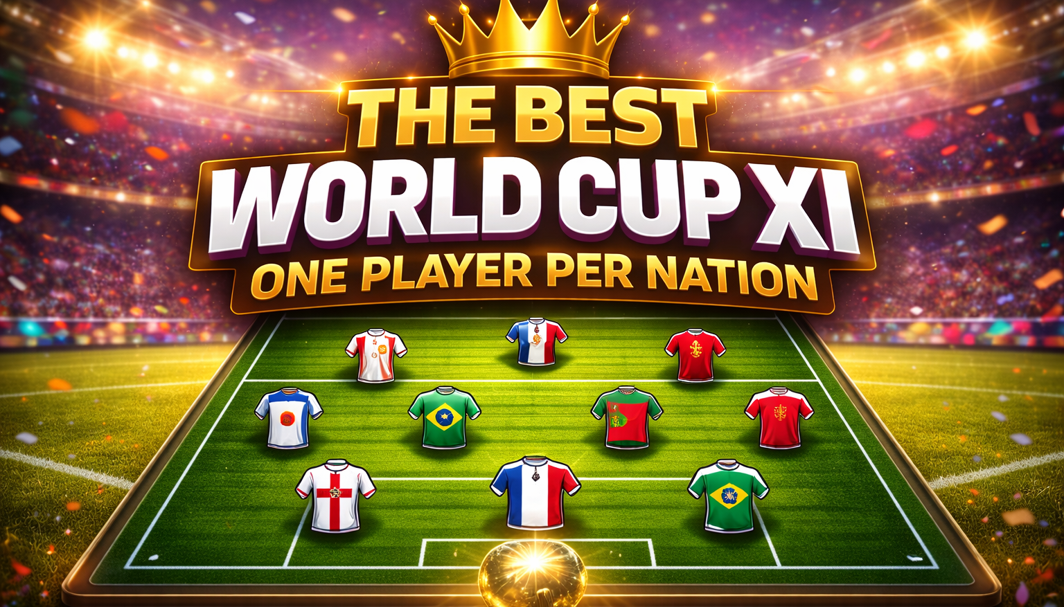 The Best World Cup XI with One Player per Nation