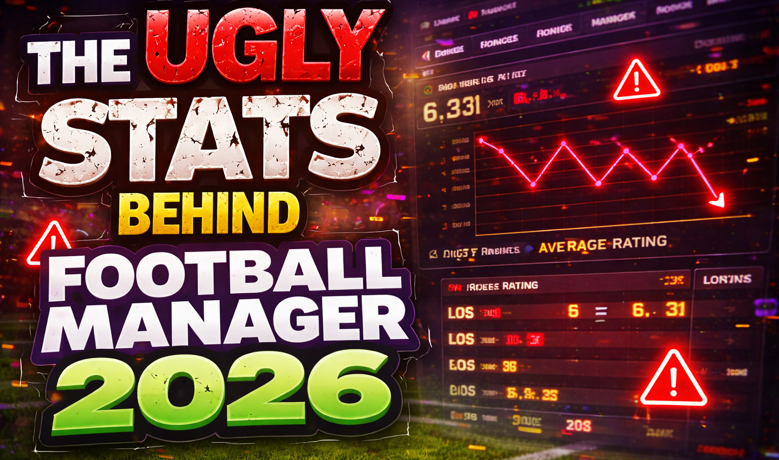 The Ugly Stats Behind Football Manager 2026