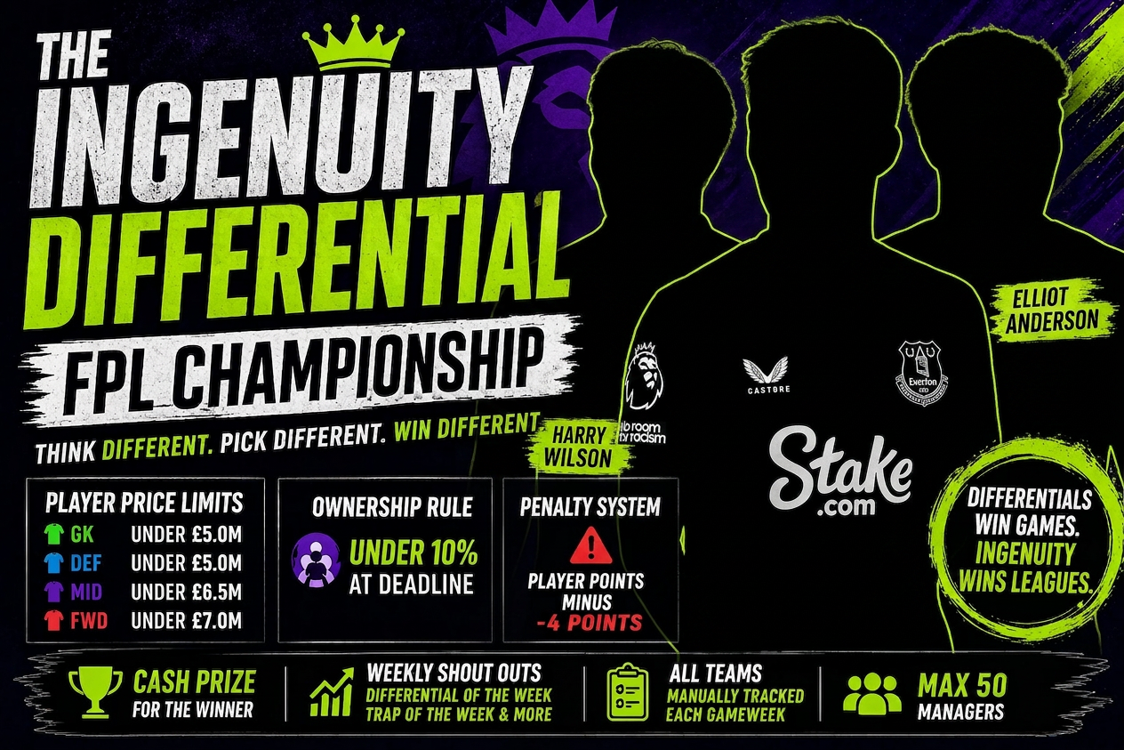 Introducing: The Ingenuity Differential FPL Championship
