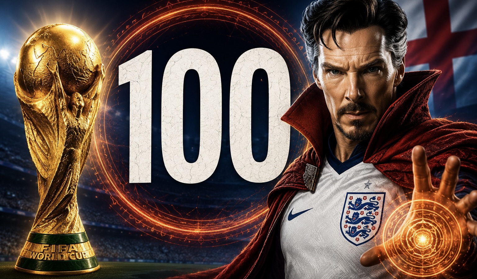 Simulating the World Cup 100 Times to see How Many Times it Comes Home