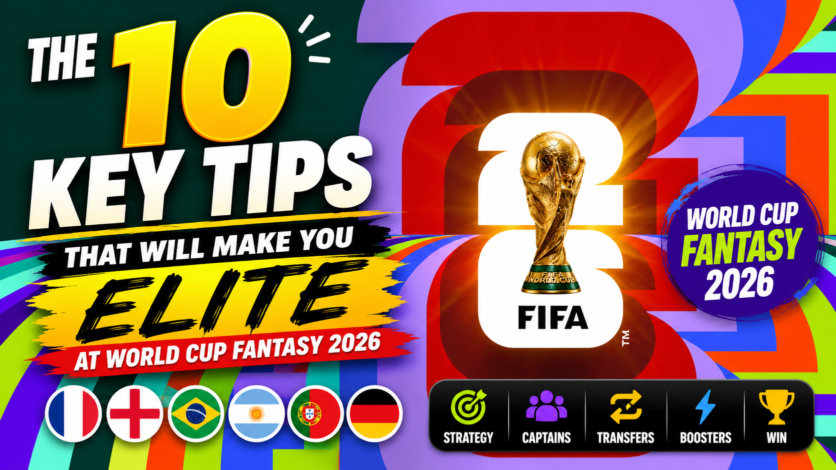 The 10 Key Tips That Will Make You Elite at World Cup Fantasy 2026