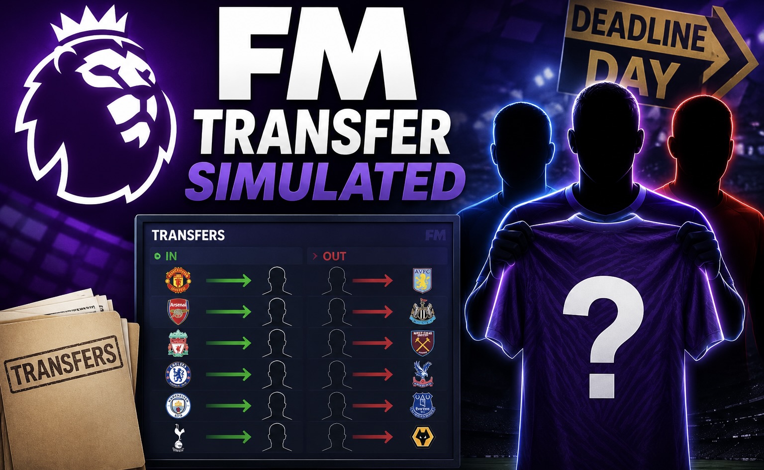 Simulating the Premier League Transfer Window on Football Manager – Here’s what Every Prem Club Did